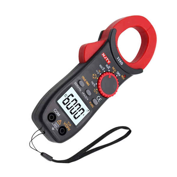 MULTIMETRO DIGITAL GANCHO AUTO RANGO MIDE CORRIENTE AC/DC NJTY 328D